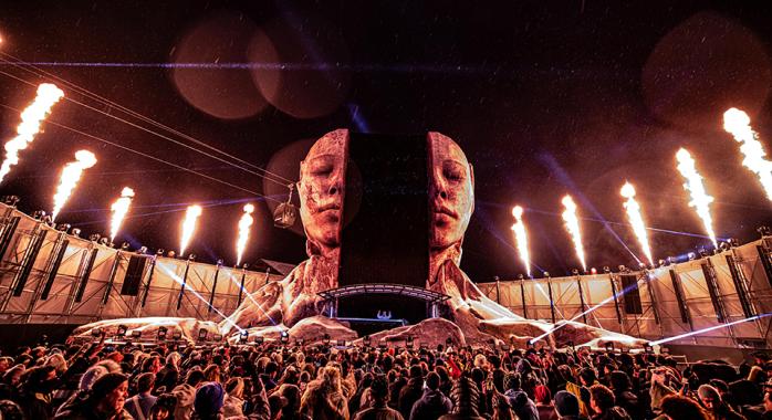 Tomorrowland enflamme l’Oisans ! ©Tomorrowland Tomorrowland enflamme l’Oisans !
