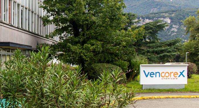 Le site de Vencorex au Pont-de-Claix © L.Balais Le site de Vencorex au Pont-de-Claix