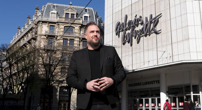 Cédric Moulart, directeur des Galeries Lafayette de Grenoble © F. Ardito Cédric Moulart, directeur des Galeries Lafayette de Grenoble