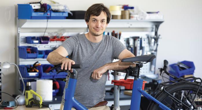 Maël Bosson, CEO d’eBikeLabs