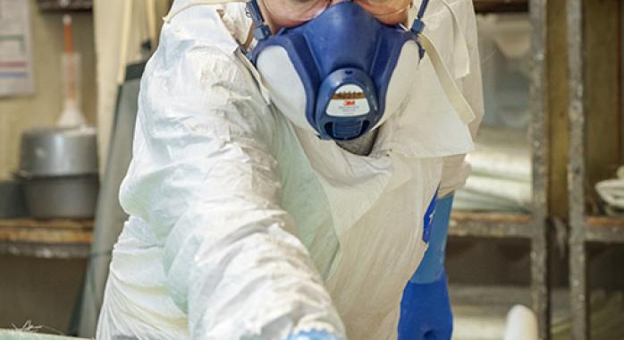 Moulage Polyester © Depagne - R. Kerloch