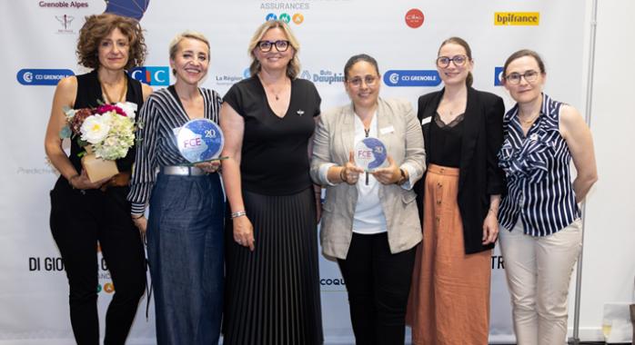 Les lauréates du Trophée des Elles © Agence Witty