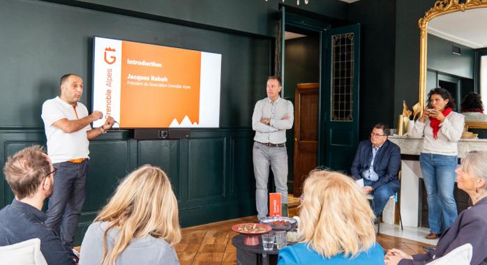 Jacques Reboh, président de l'association Grenoble Alpes