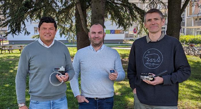 Yann Guiomar Dimitri Tainoff Hervé Deslandes dirigeants de Moïz 