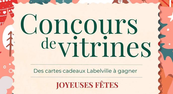 Concours des vitrines de Noël