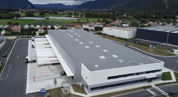 DB Schenker au Fontanil-Cornillon 