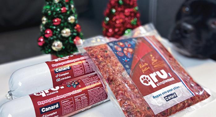 Qru lance une gamme de saucissons pour chats