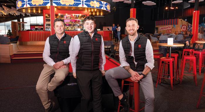 François Matraglia, Florian Seigle et David Angulo, fondateurs de Karrousel.