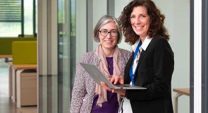 Flore Gouaux et Muriel Dupont © E. Tolwinska