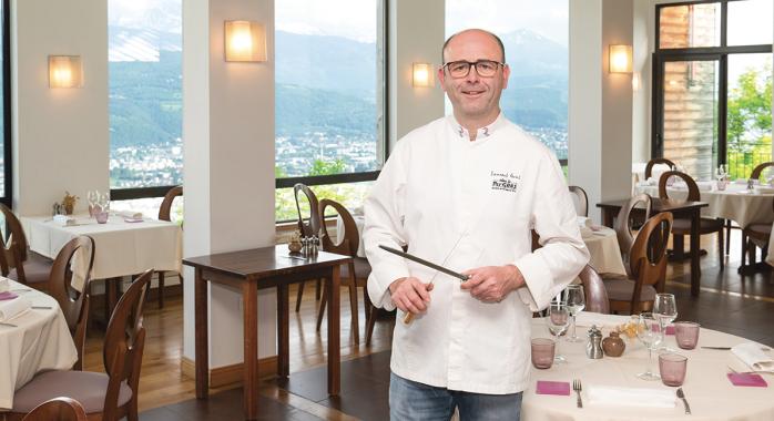 Laurent Gras, héritier de la saga familiale, à la tête du Per’Gras © Franck Ardito