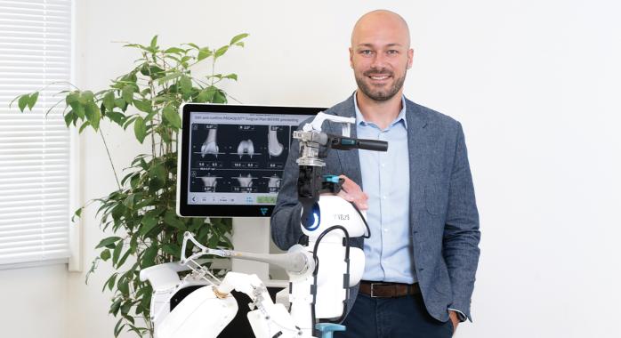 Nicolas Demanget, directeur R&D de Orthotaxy
