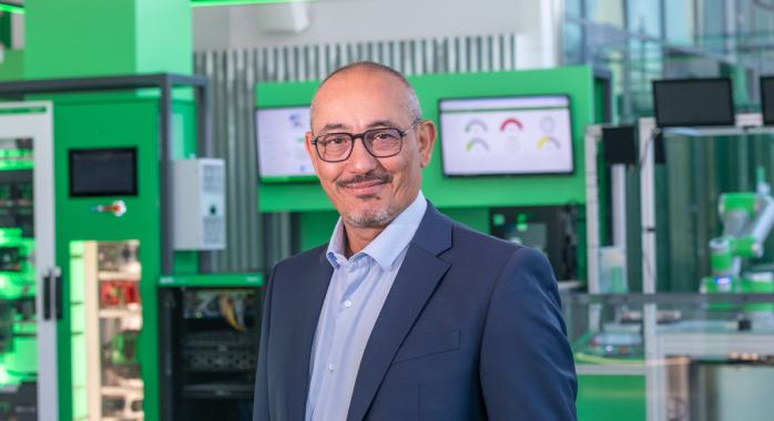Philippe Charhon, leader des infrastructures Schneider Electric en France © Edyta Tolwinska