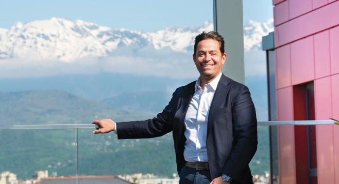Stéphane Nurra, directeur du réseau Isère Sud de la Caisse d’Épargne Rhône Alpes © Edyta Tolwinska