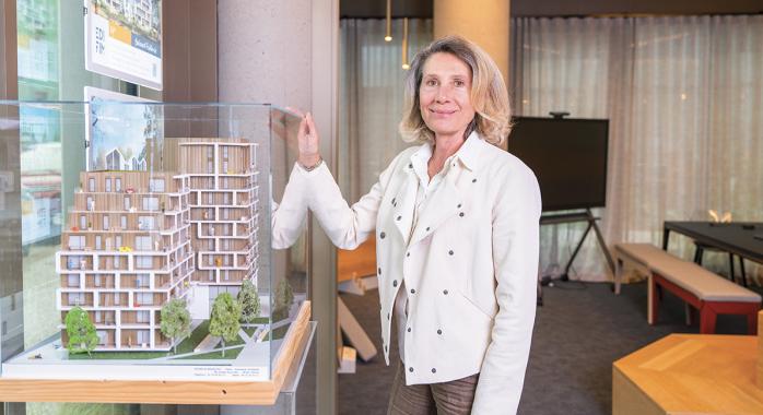 Sylvie Lavallée, directrice commerciale pour l’agence de Grenoble ©Annie Frenot