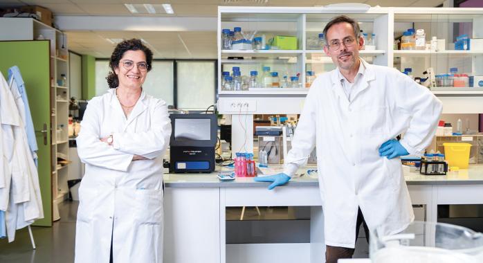 Behnaz Djoharian et Vincent Bouchiat, fondateurs de Grapheal