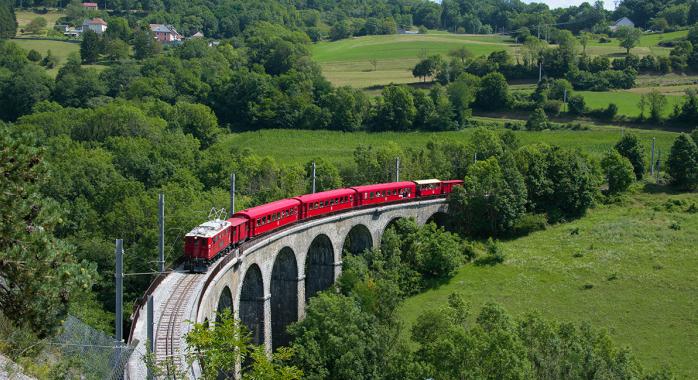 Le petit train de la Mure ©A. Aubry