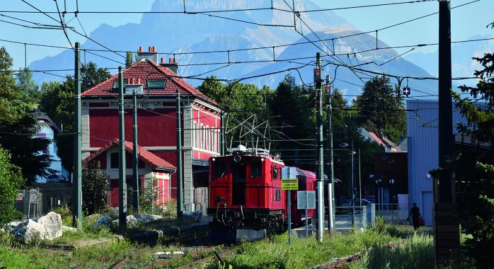 Le petit train de la Mure ©A. Aubry