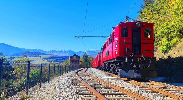 Le petit train de la Mure ©Bojarski