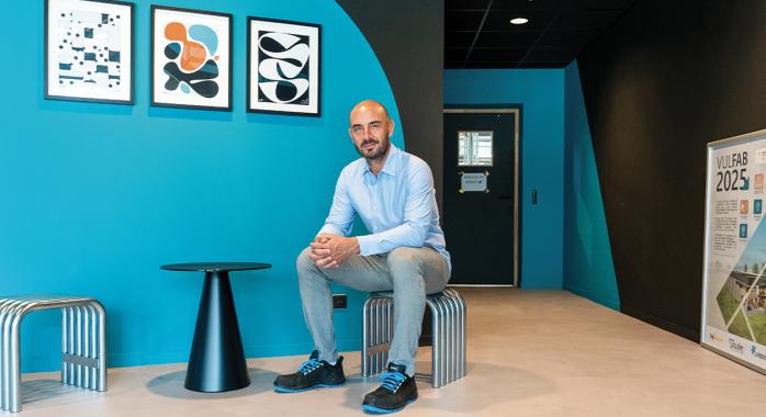 Sébastien Gravier, fondateur de Vulkam.