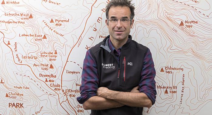 Frédéric Giroir, directeur général d'Allibert Trekking, anime la dynamique de la marque. © J.-M. Blache Allibert Trekking