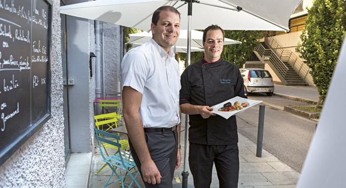 Olivier Corneloup et Nicolas Dufour : le duo gagnant de La Clairefontaine. - © E. Tolwinska Olivier Corneloup et Nicolas Dufour : le duo gagnant de La Clairefontaine.