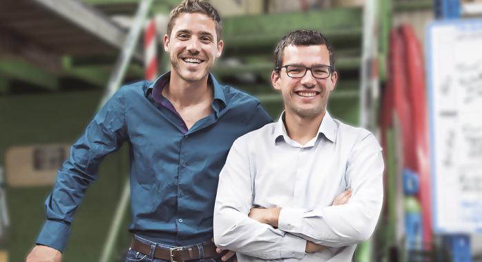 © DR - David Lépiney et Baptiste Ploquin, fondateurs de Finoptim.