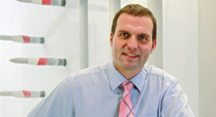 Cédric Perres, directeur général de Sames Technologies. © JM Blache