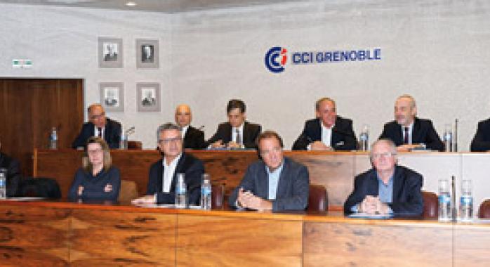 Le nouveau bureau de la CCI de Grenoble © M. Brichet