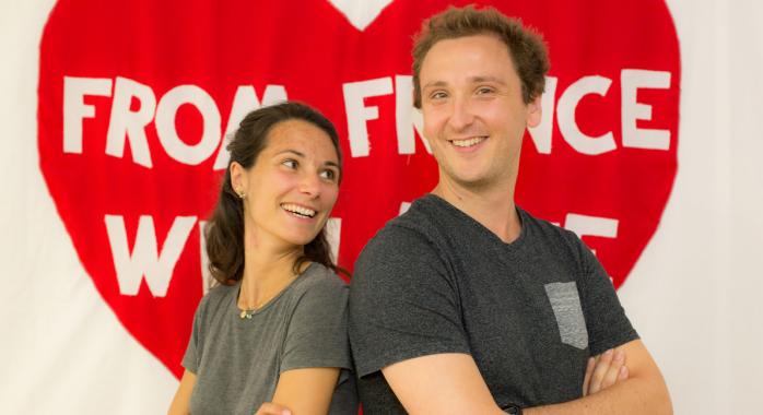 Marie Poulle et Jean Grégoire, fondateurs de la start-up Lovebox ©DR Marie Poulle et Jean Grégoire, fondateurs de Lovebox