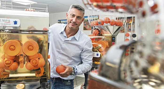 Pascal Faucher dirige une société qui exporte dans plus de 35 pays © E. Tolwinska Pascal Faucher dirige une société qui exporte dans plus de 35 pays.