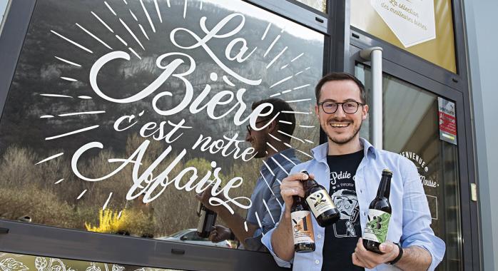 Jonathan Bonzy, cofondateur d'Une Petite Mousse © F. Ardito Jonathan Bonzy, cofondateur d'Une Petite Mousse