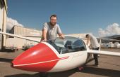 Fabian Lienhard, gérant de AeroTechnics, spécialiste en mécanique d'aéronefs, planneurs et ulm. © Franck Ardito