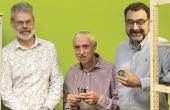 Éric Gouze, Yves Bigay et Farhad Abedini, les trois co-fondateurs