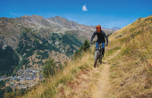 A VTT sur les sentiers de Vaujany 