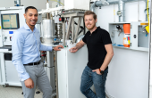 Khaled Driche et Gauthier Chicot, cofondateurs de Diamfab.