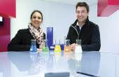 Anaïs Rudaz, responsable ADV, et Jérôme Vilon, directeur de production.