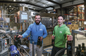 Simon Buron et Antoine Maulin, cofondateurs de la brasserie La Furieuse.