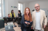 Corinne Rebouah, présidente, et Antoine de Decker, directeur général d'Inceptive © E. Tolwinska