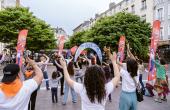 Le centre-ville de Grenoble prend des airs de fête