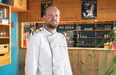 César Dallung, chef du 16’Art à Saint-Pierre-de-Chartreuse