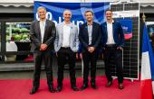 Laurent Prieur, Yannick Veschetti, Julien Gaume et Pierre Ruols fondateurs d'Heliup © Heliup