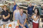 Vincent Tripier Mondancin, directeur de la Coopérative des coiffeurs, dans la boutique de 600 m2 de surface de vente au 111, rue des Alliés.