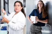 Nazareth Milagros Carigga Gutierrez et Bianca Marin Moreno lauréates du prix Jeunes talents France L'Oréal-Unesco Pour les femmes et la Science