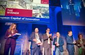 Le prix iCapital a été décerné par le Conseil européen de l’innovation lors du « Cities innovate Summit », à Turin. Crédit : Grenoble Alpes Métropole   