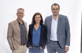 Gilles Puissant Karen Vaylet et Laurent Chameroy un trinôme de direction générale du Groupe SAMSE