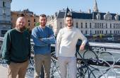 Rémy Dufrénoy, Paul Lebaigue et Quentin Schiavon.
