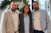  Olivier Lambert, Nithida Vialle et Julien Fontanet, cofondateurs de Vates