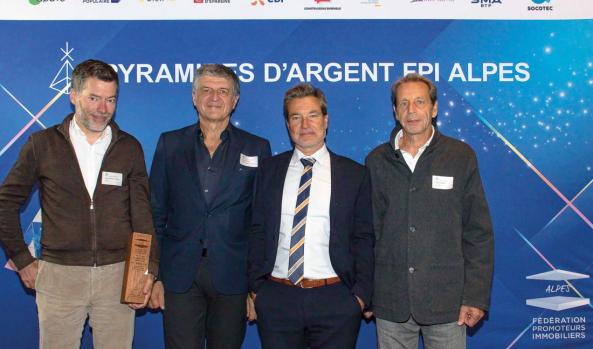 Bruno Pascal-Suisse (Edifim) Robert Ruzza (GIP) Jean-Luc d'Aura (Edifim) et Serge Journot (Groupe 6)  © Edifim