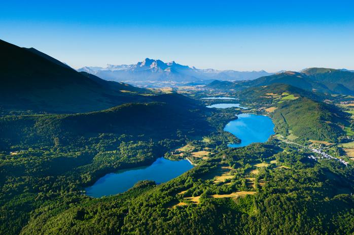 Plateau vue aérienne 