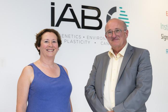 Laurence Lafanechère et Philippe Bordeau, cofondateurs de Saxol